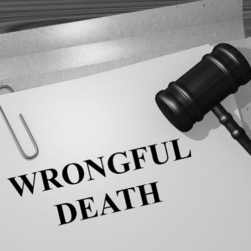 wrongful-death-document-with-a-mallet-on-top-flagstaff-az